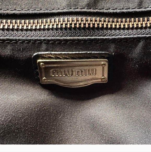 Miu Miu Napper Biker Quilted Bag - Picture 6 of 12